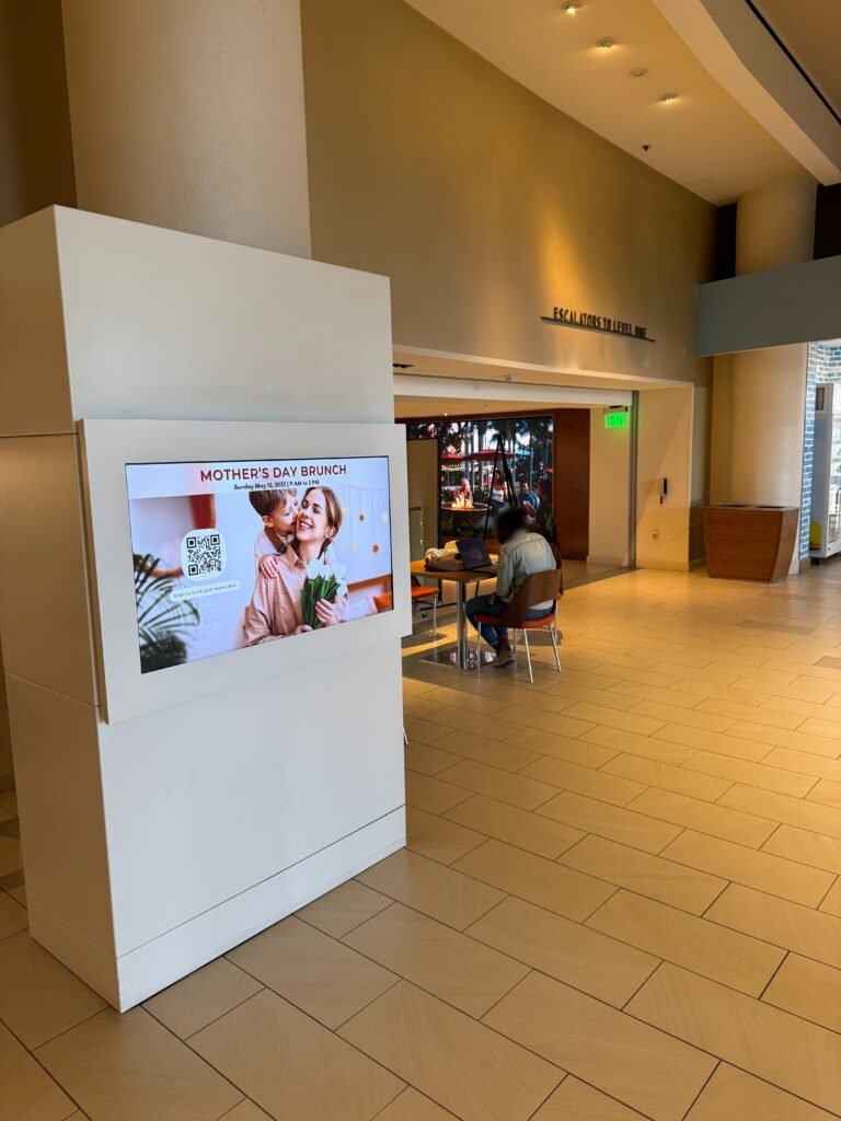 Digital menu board content design